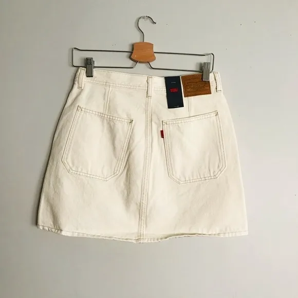 Levi's Premium Button Front Utility Skirt 27