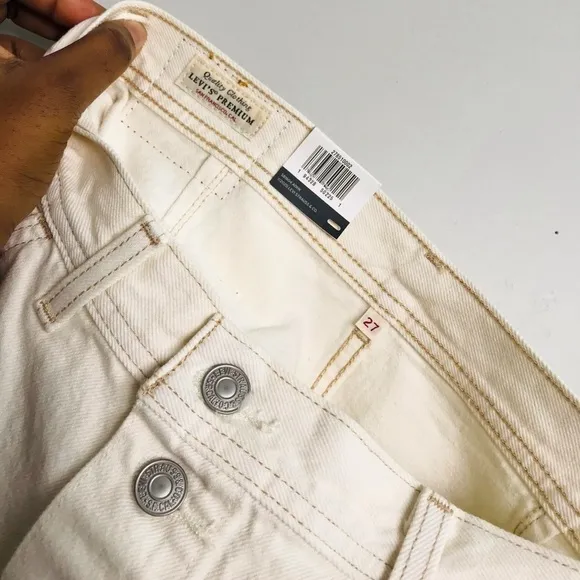 Levi's Premium Button Front Utility Skirt 27