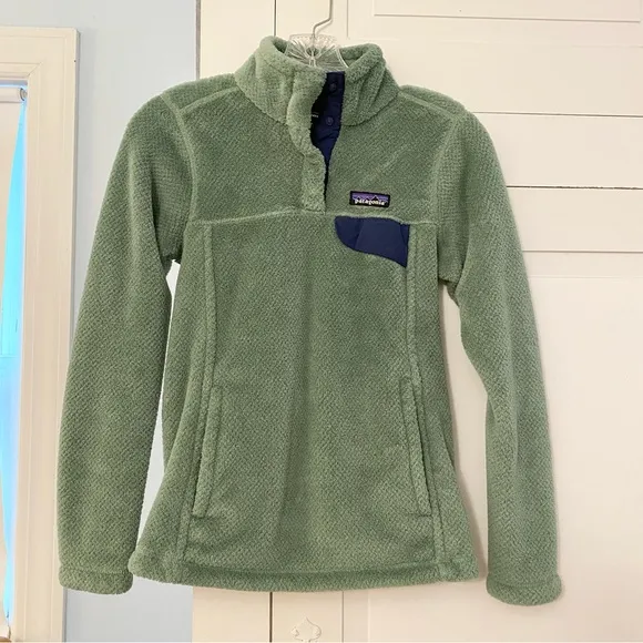 Like-New Patagonia Women's Re-Tool Snap Fleece Pullover