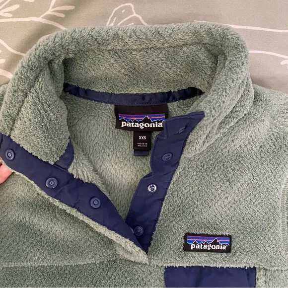 Like-New Patagonia Women's Re-Tool Snap Fleece Pullover