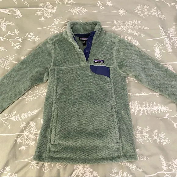Like-New Patagonia Women's Re-Tool Snap Fleece Pullover
