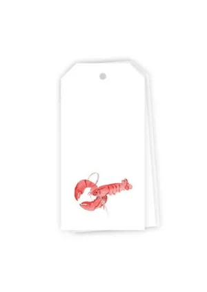 Lobster Watercolor Gift Tags