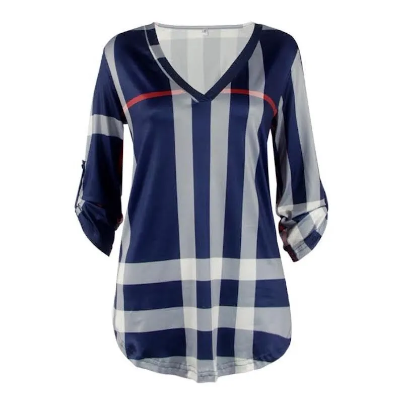 Long Sleeves Plaid Shirt