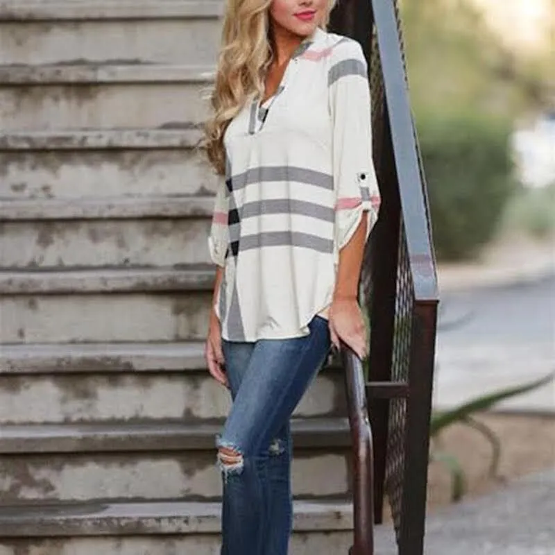 Long Sleeves Plaid Shirt