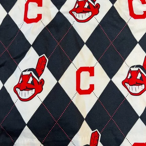 Loudmouth Cleveland Indians Women's Argyle Skort Sz 14