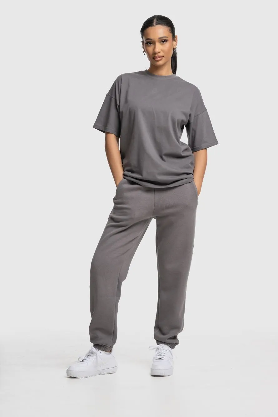 LOUNGE T-SHIRT - SLATE