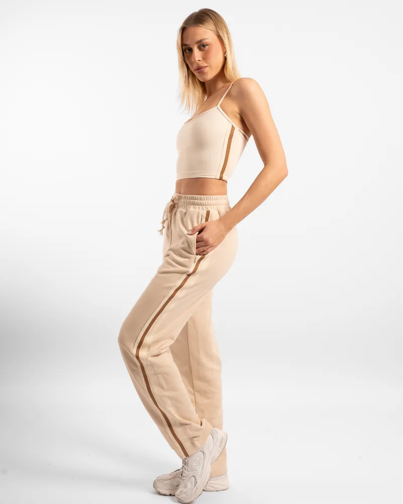 Lounge Tank - Off-White/Sand