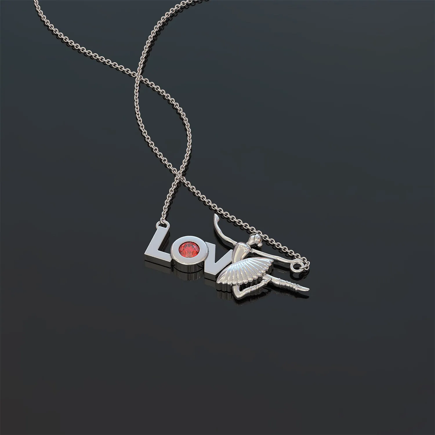 Love Ballet Necklace
