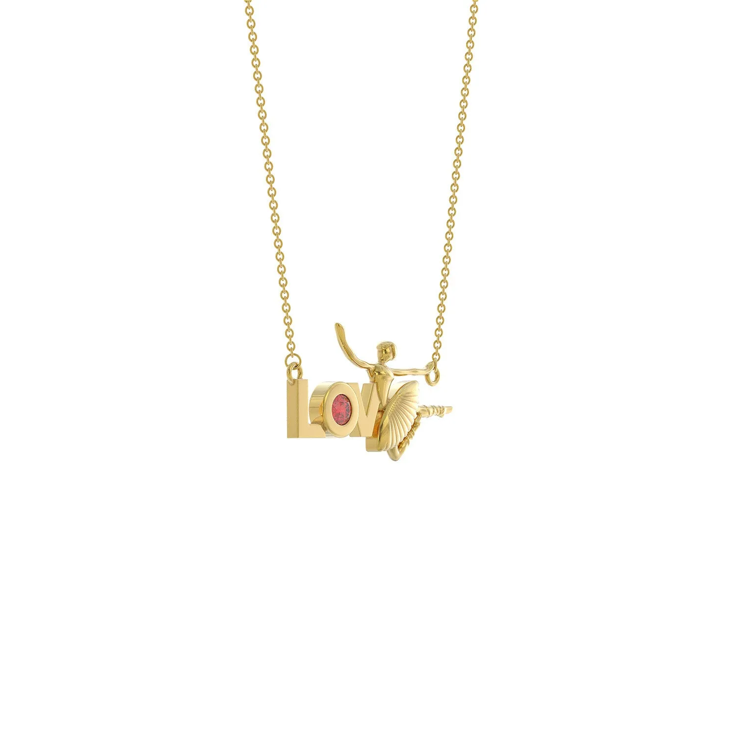 Love Ballet Necklace