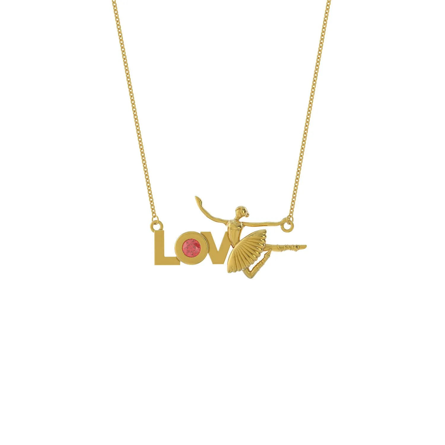 Love Ballet Necklace