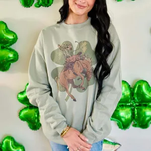 Lucky Horse Crewneck Sweatshirt
