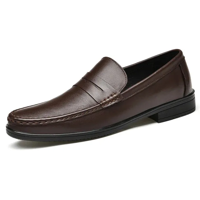 Luxusmarke Herrenschuhe aus echtem Leder