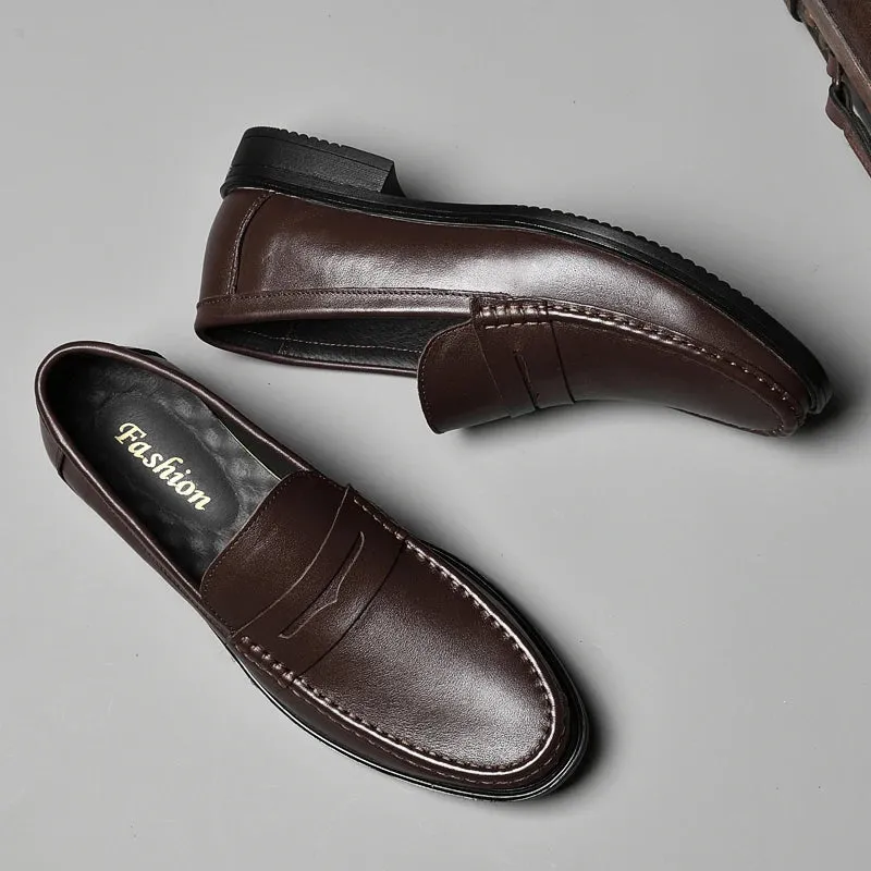 Luxusmarke Herrenschuhe aus echtem Leder