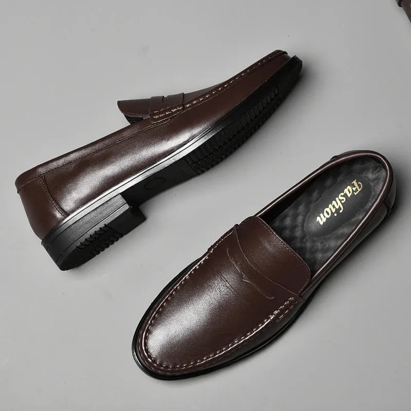 Luxusmarke Herrenschuhe aus echtem Leder