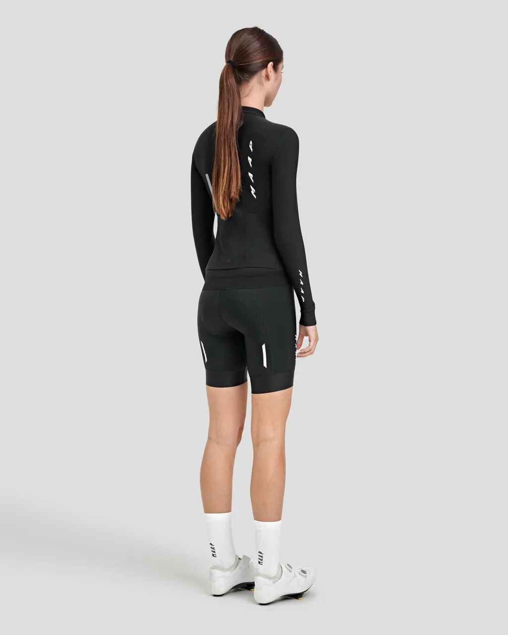 MAAP Womens Evade Thermal LS Jersey 2.0 - Black