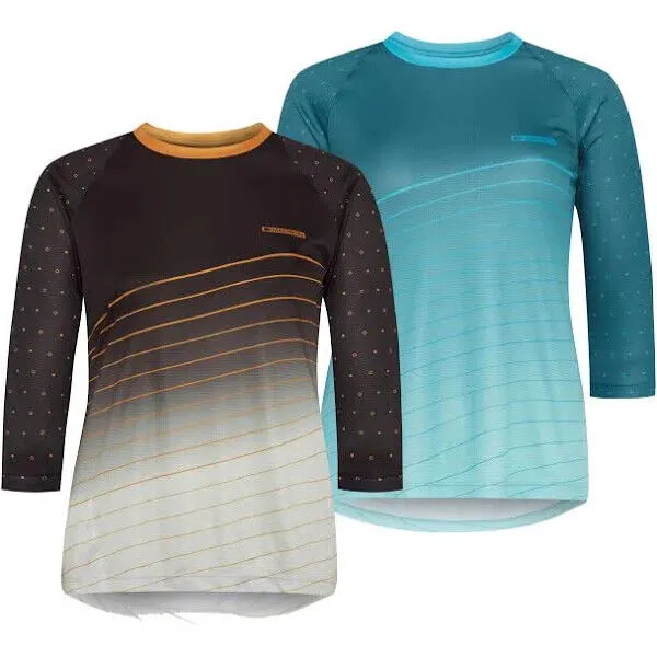 Madison Flux Enduro Women's 3/4" Sleeve Cycling Jersey - Size 8