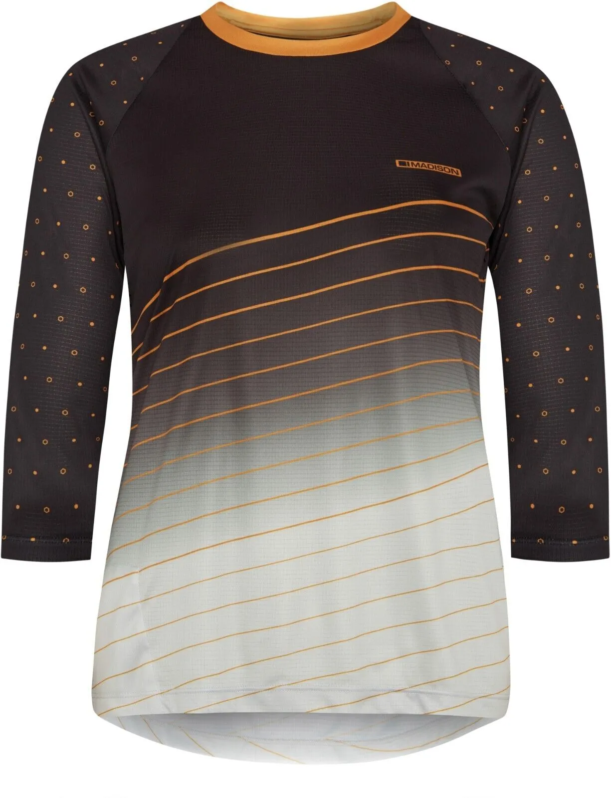 Madison Flux Enduro Women's 3/4" Sleeve Cycling Jersey - Size 8