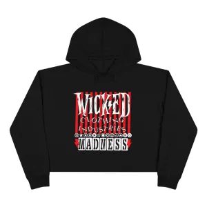 Madness/ Crop Hoodie