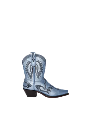 Maggie Metallic Light Blue