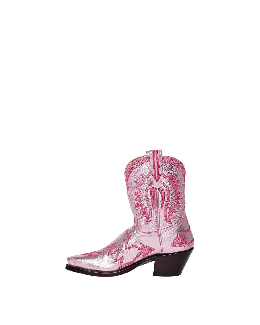 Maggie Metallic Light Pink