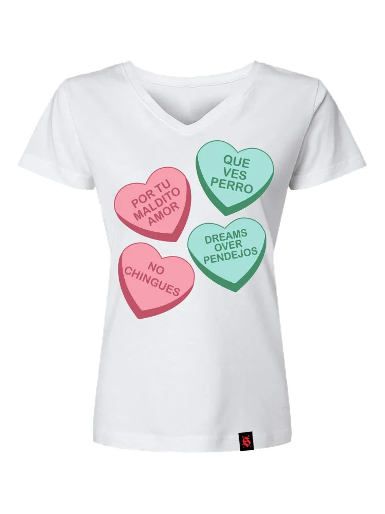 Maldito Amor V-Neck Tee