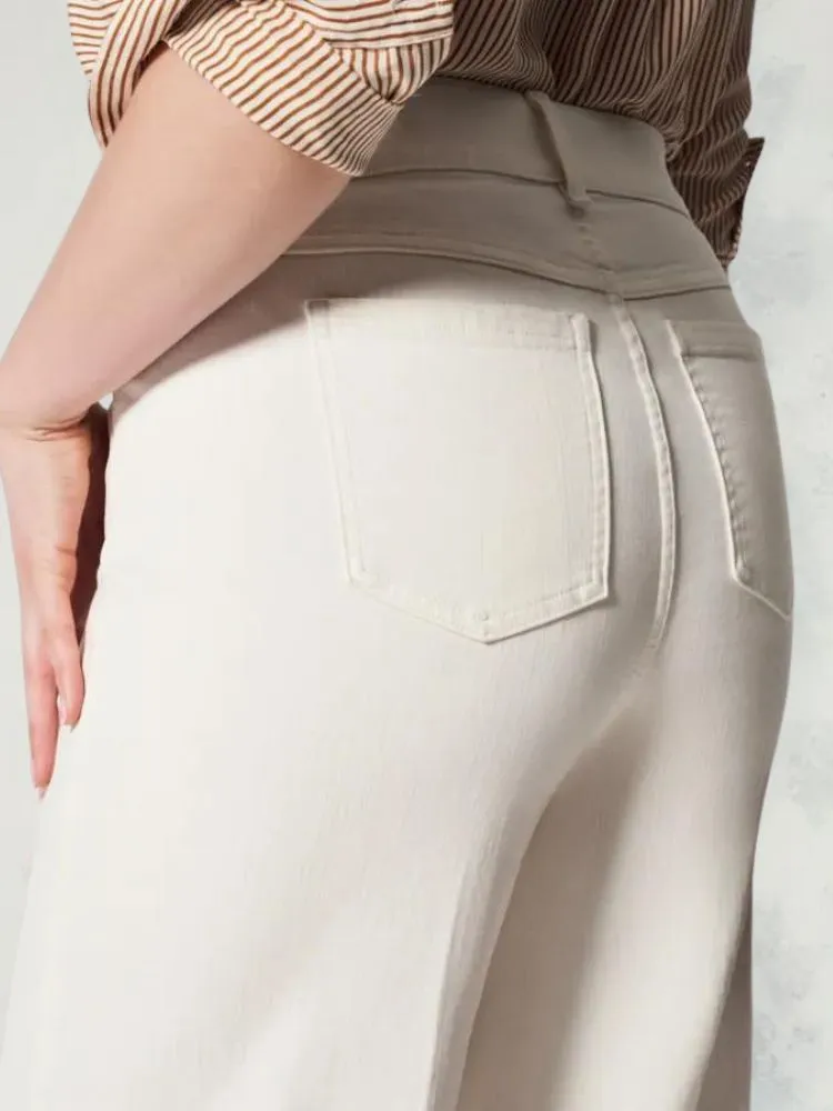 Mariana® | Pull-On Jeans With Wide Legs
