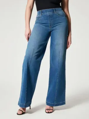 Mariana® | Pull-On Jeans With Wide Legs