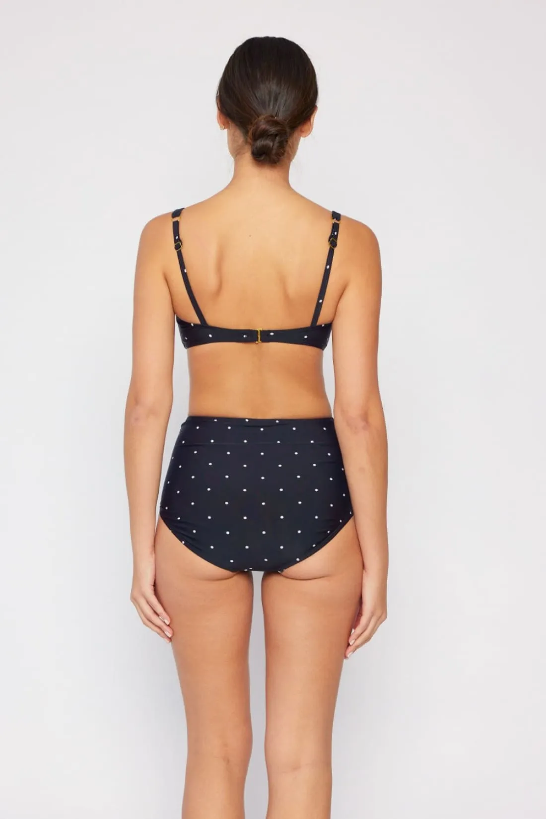Marina West Women's Twisted High-Rise Bikini Set