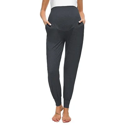 Maternity Women's Casual Yoga Pants Super Stretched Comfortable Pants