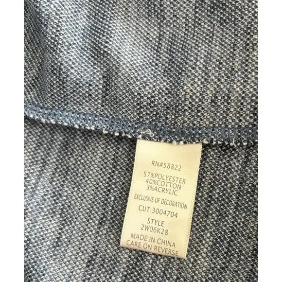 Max Studio Women's Soft Tweed Long Sleeve Open Front Size 2X Jacket