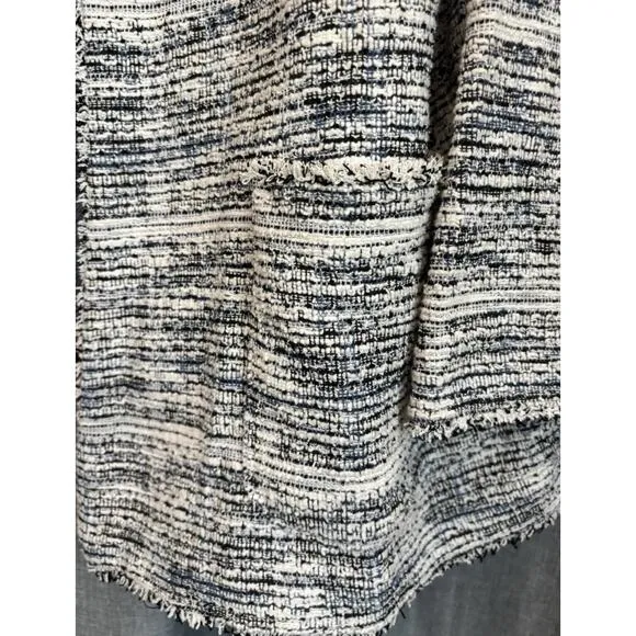 Max Studio Women's Soft Tweed Long Sleeve Open Front Size 2X Jacket