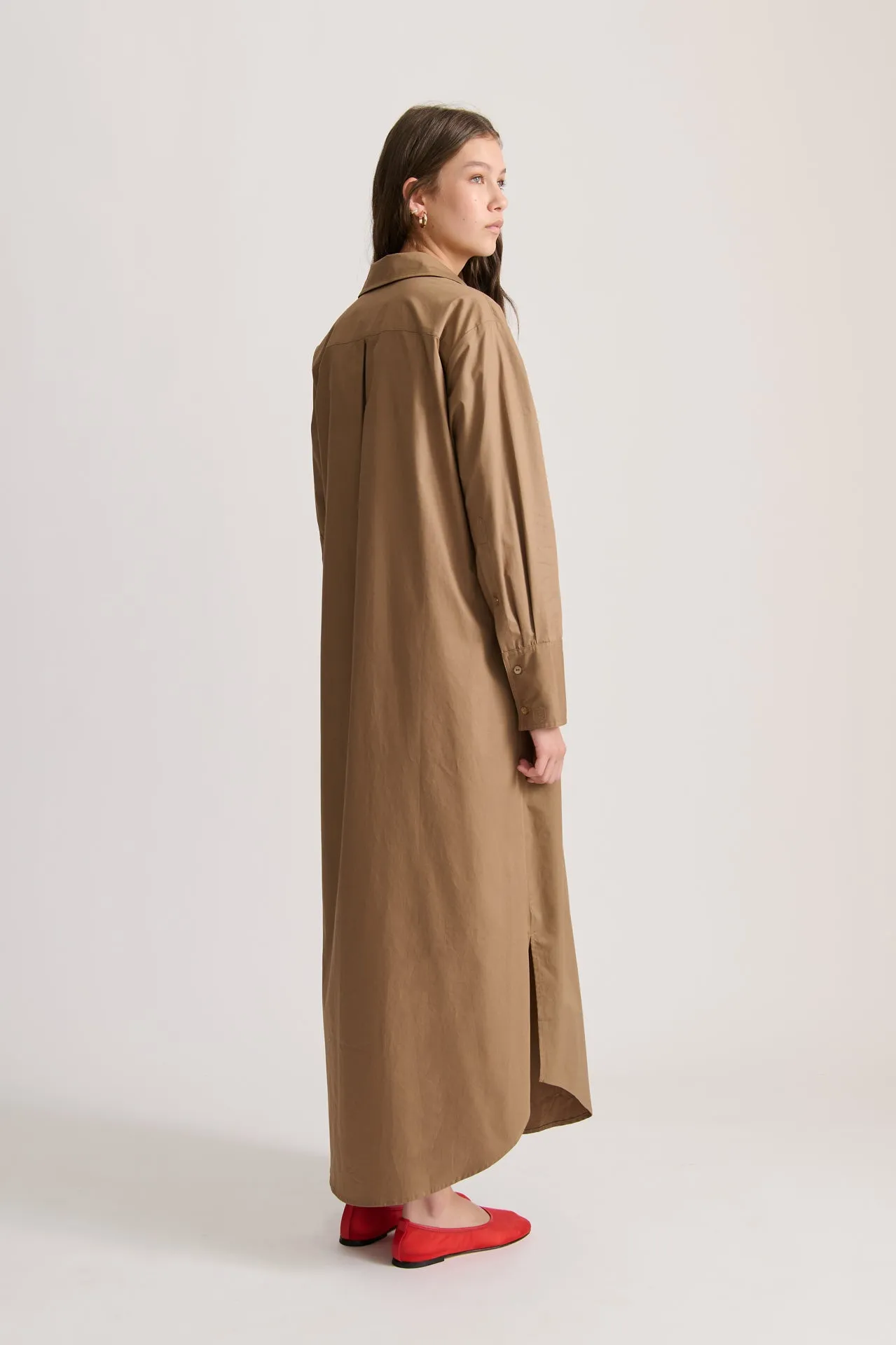 MAXI SHIRT DRESS