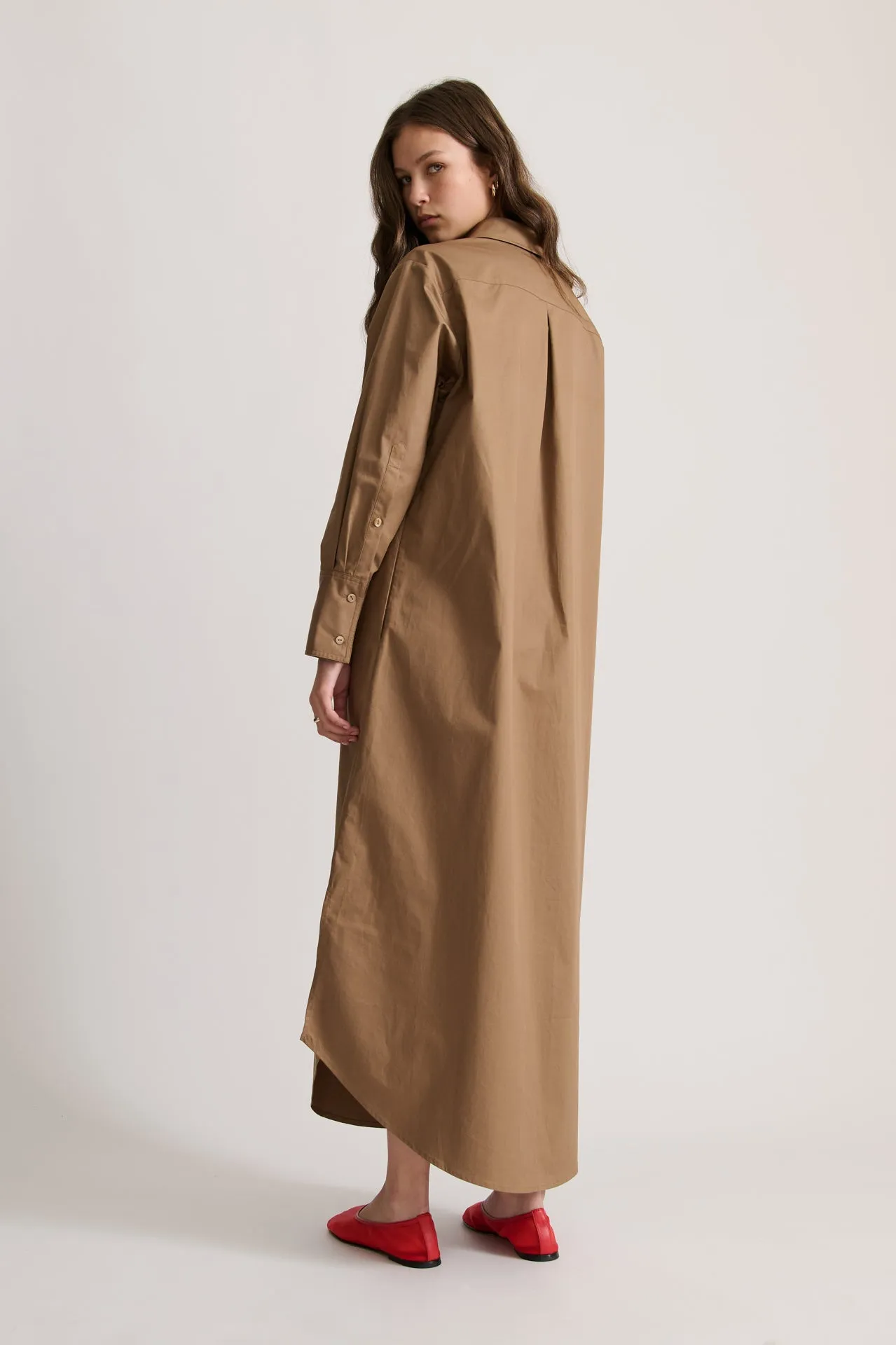 MAXI SHIRT DRESS