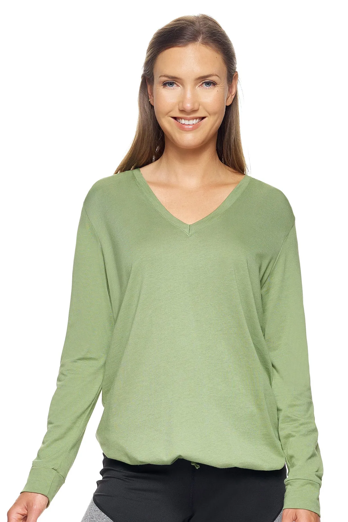 MC317 MoCA™ V-Neck Hoodie Shirt
