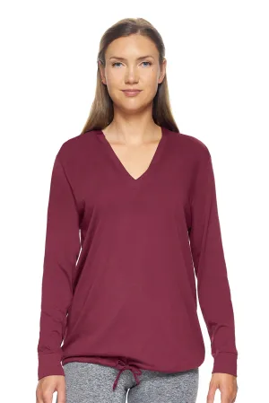 MC317 MoCA™ V-Neck Hoodie Shirt