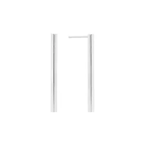 Medium Balance Earrings | White Gold