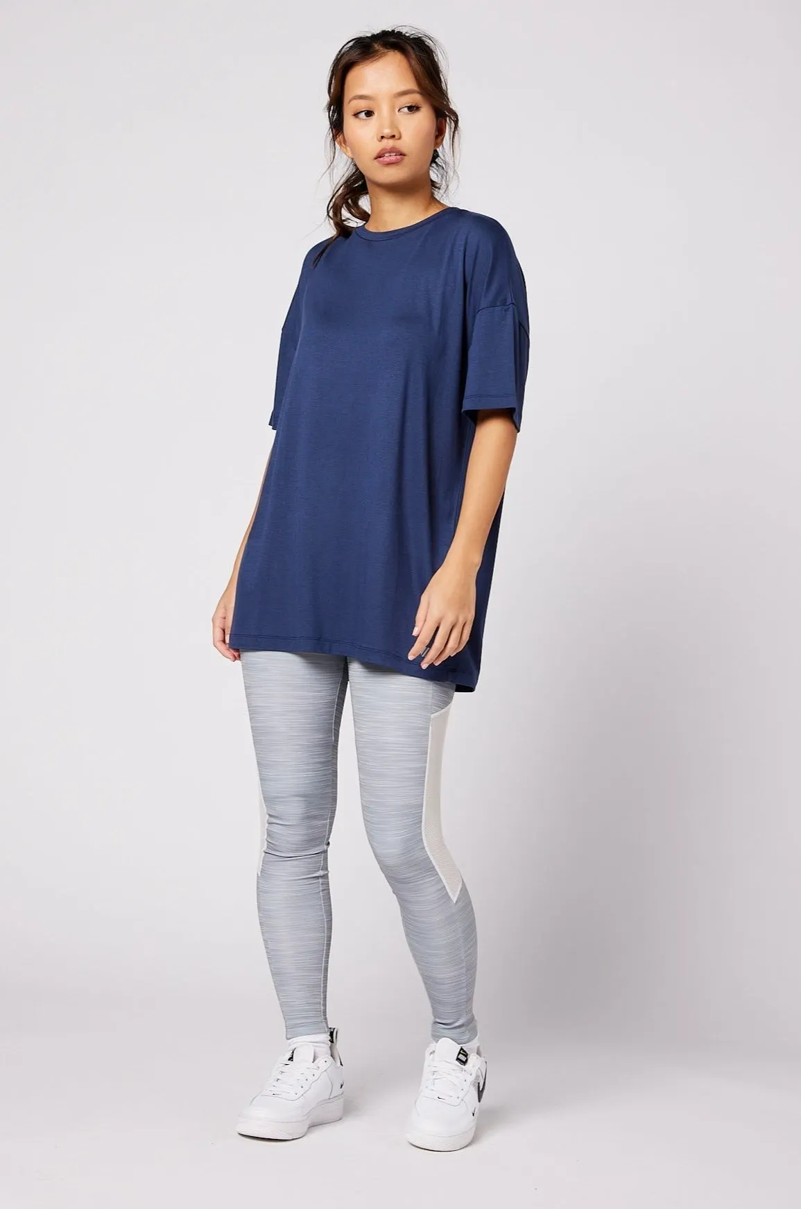 MELLOW Oversized T-Shirt - Navy