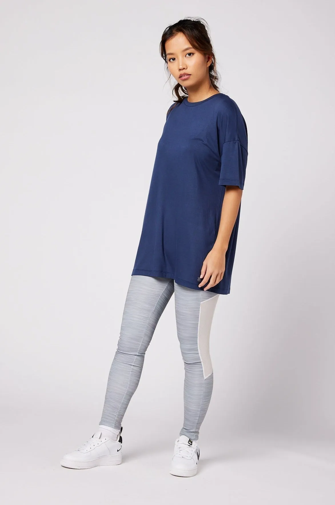 MELLOW Oversized T-Shirt - Navy