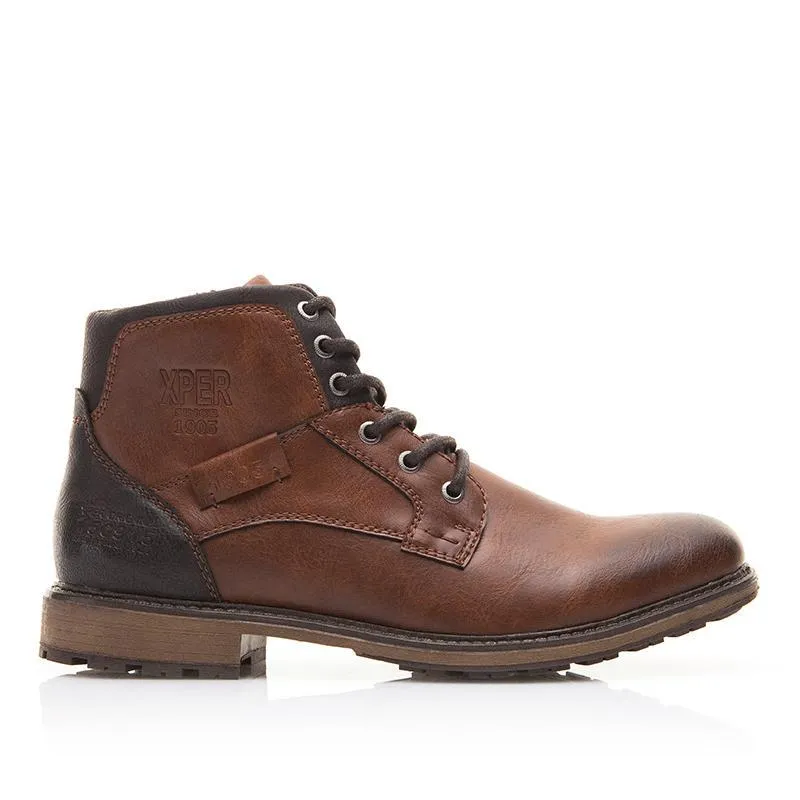 Men's Vintage Style Fashion High-Cut Lace-up Warm Autumn/Winter Boots