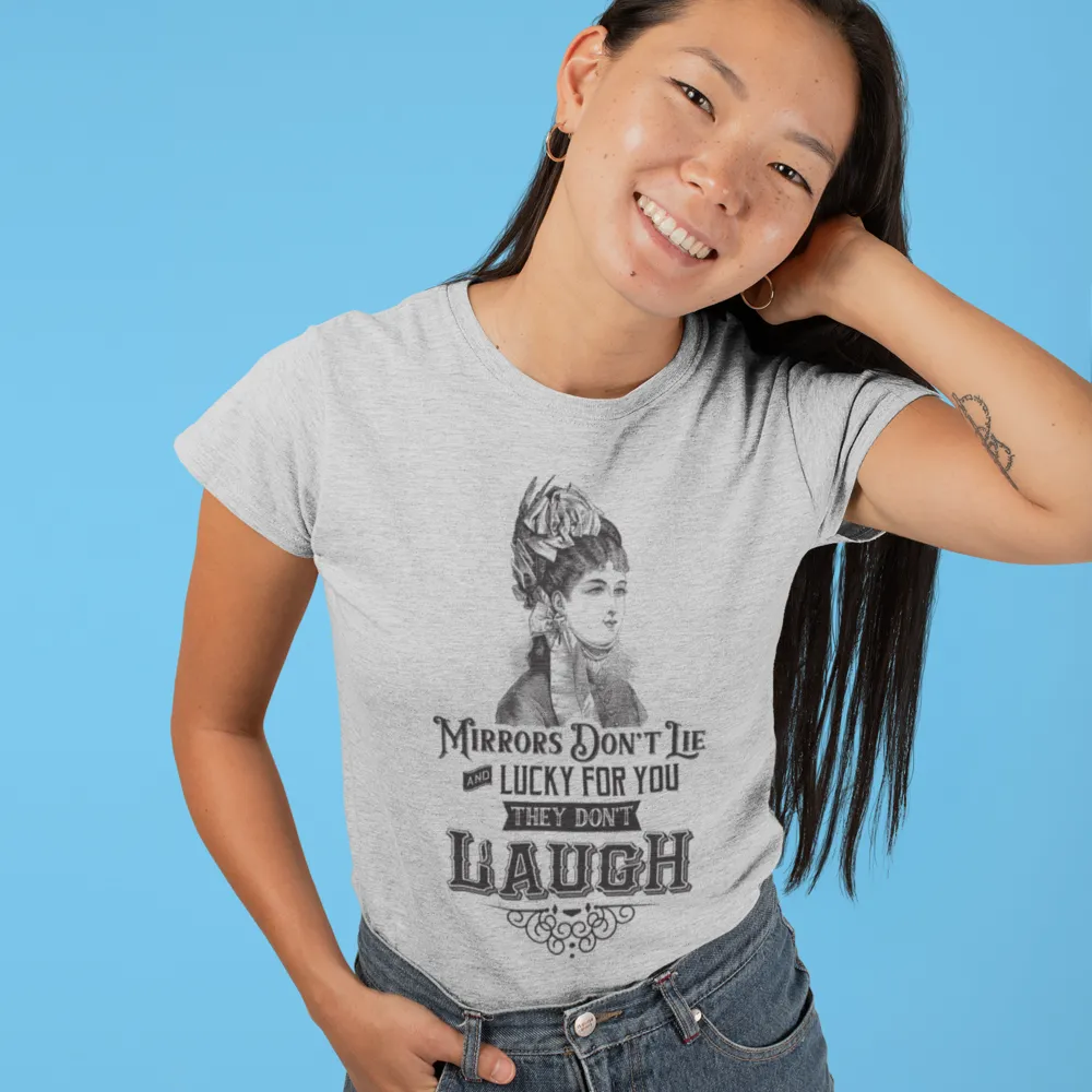 MIRRORS DON'T LIE (GREY HEATHER)
