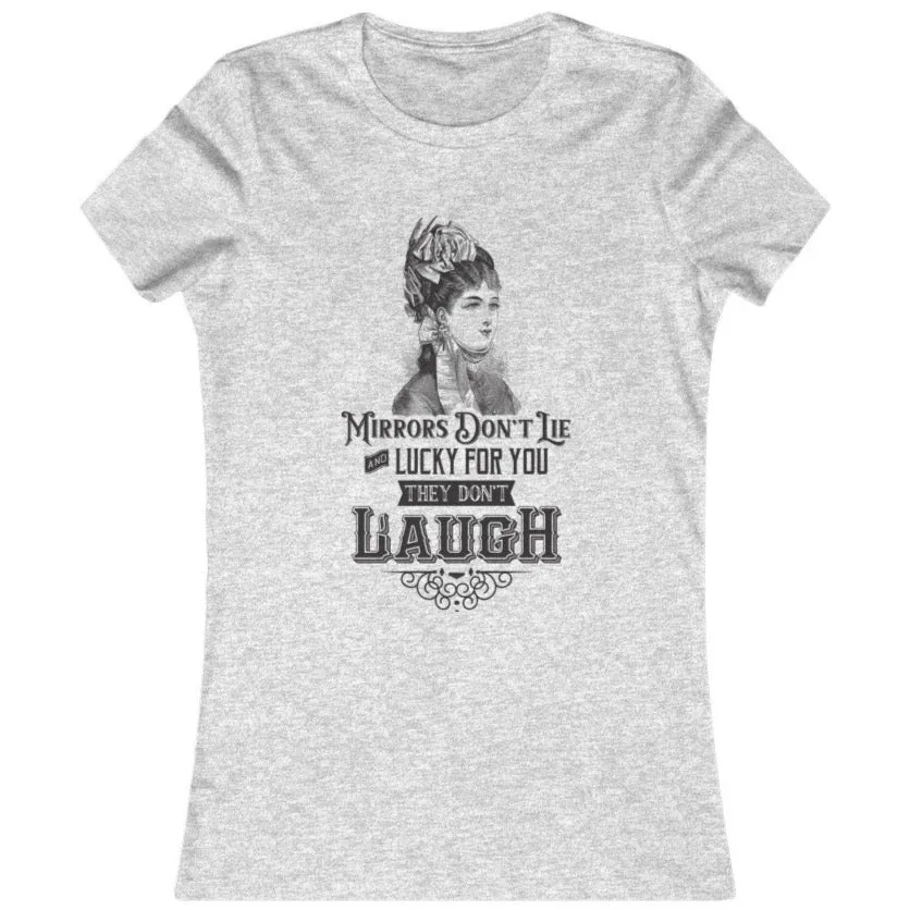 MIRRORS DON'T LIE (GREY HEATHER)