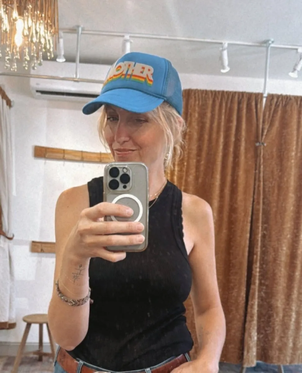 Mother Trucker Hat Seeing Mother
