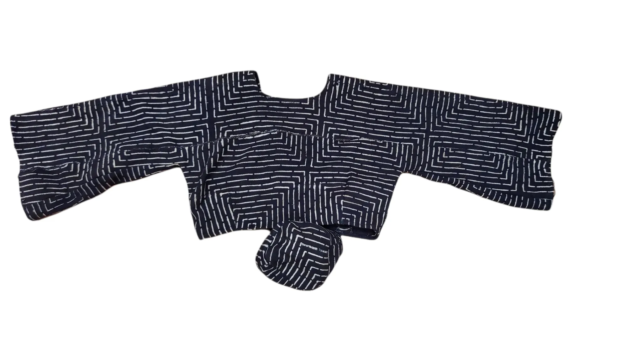 Mud Cloth Crop Top