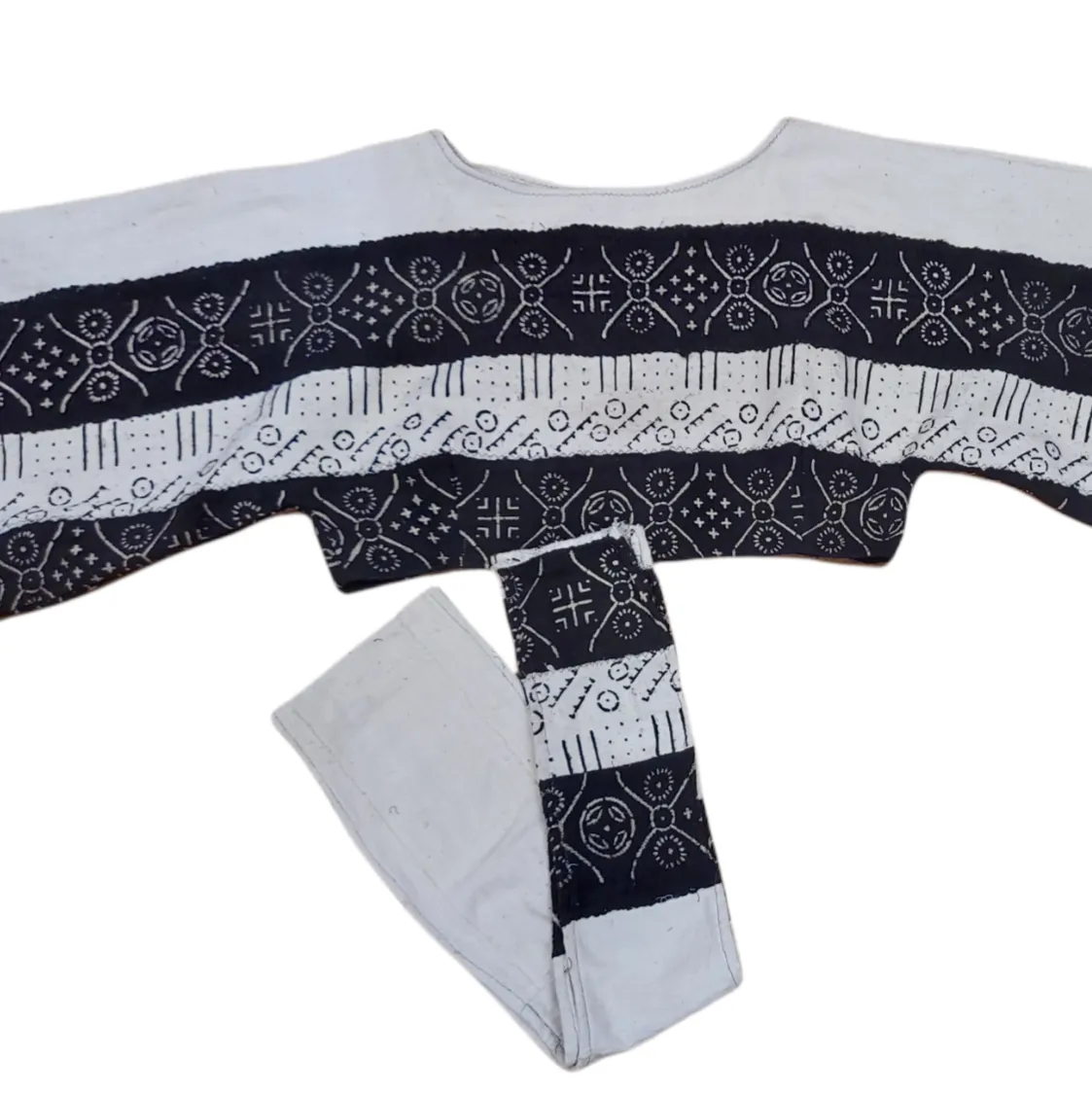 Mud Cloth Crop Top