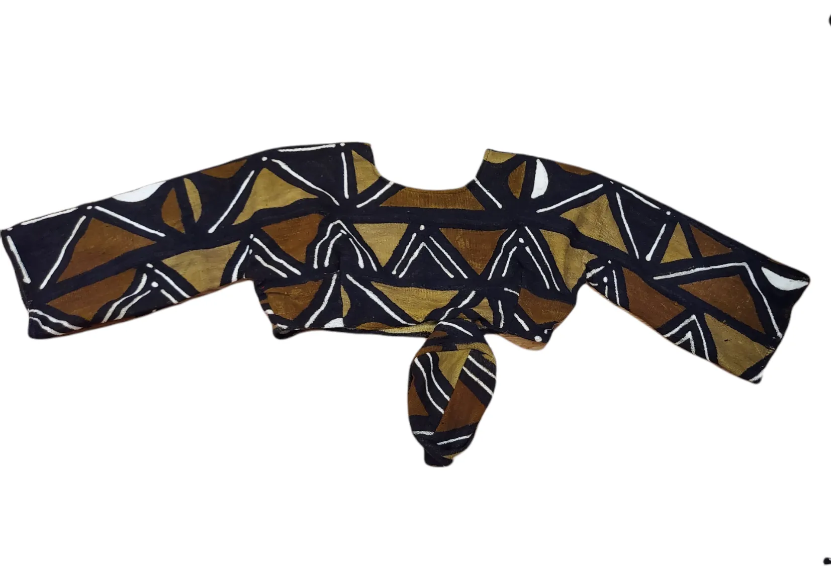 Mud Cloth Crop Top