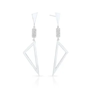 Multi Shape Earrings - Diamond Center | White Gold