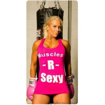 Muscles-R-Sexy Stretch Tank