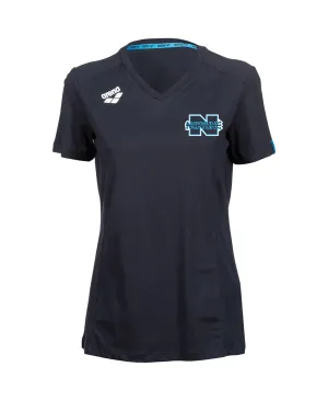 Neptune Women's Panel T-Shirt - Navy