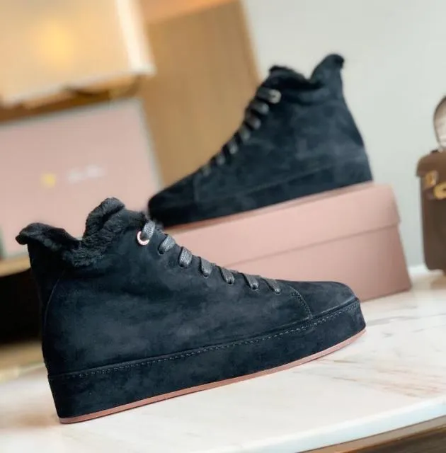 New Fur Warm Women Thick Sole Boot