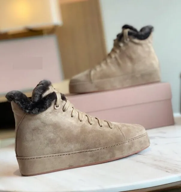 New Fur Warm Women Thick Sole Boot